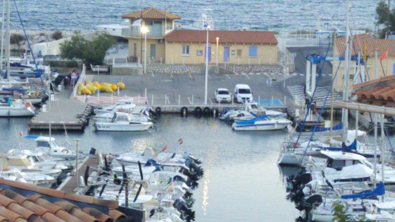 Magnifique Vue Mer Et Port Sausset-les-Pins Esterno foto