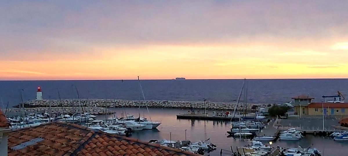 Magnifique Vue Mer Et Port Sausset-les-Pins Esterno foto